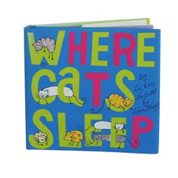 Lynn Chang, Where Cats Sleep Book, illustrated by Lynn Chang, written by Liz Ross